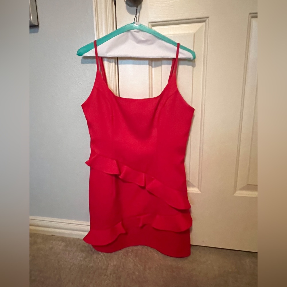 Red dress